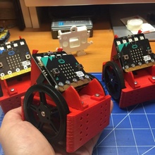 dotbot educación robot micro robótica 3d print model - Mito3D