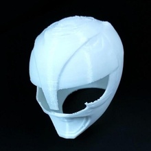 mmpr negro guardabosque accesorios cosplay casco powerranger Super Sentai 3d print model - Mito3D