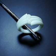 diamante anillo joyería 3d print model - Mito3D