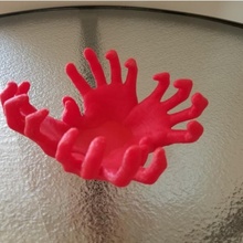 çanak eller Bahçe Şeker tabak parmak parmaklar cadılar bayramı el tedavi etmek tinkercad ikramlar 3d print model - Mito3D