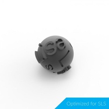 sphère texte ventilateur art math formule 3d print model - Mito3D