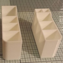 'erkek kardeş taramak kesmek' depolama kutuları Bahçe 3d print model - Mito3D