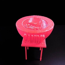 candy bowl & garden tinkercad 3d print model - Mito3D