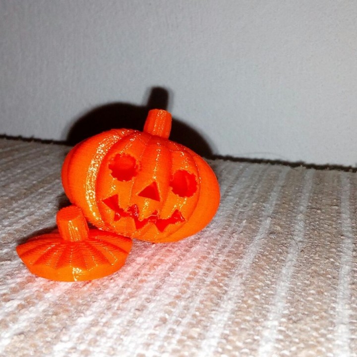 halloween pumpkin & garden 3D print model - Mito3D