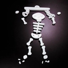 plat effrayant squelette tinkercad 3d print model - Mito3D