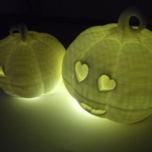 trick treat-random choice & garden funny halloween pumpkin tinkercad trickortreat 3d print model - Mito3D