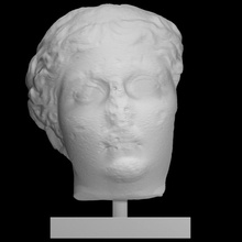 head antonia minor scan portrait halfbody 3d print model - Mito3D