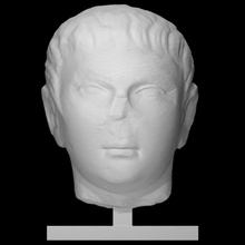 hombre cabeza escanear retrato 3d print model - Mito3D