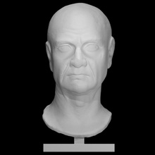 portrait unknown isiac priest head scan man 3d print model - Mito3D