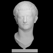 tiberius scan head man portrait 3d print model - Mito3D