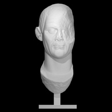 inconnue buste analyse tête portrait 3d print model - Mito3D