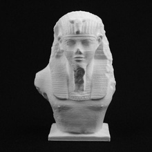 Obere kolossale statue amenhotep british museum london scan 3d print model - Mito3D