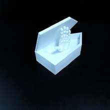 bara protetico mano fan arte tinkercad 3d print model - Mito3D