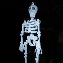 dans iskelet Bahçe cadılar bayramı oyuncak tinkercad tasarım meydan okuması hileci3d etmek Dans iskeleti Zıplayan 3d print model - Mito3D