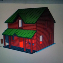 assombrada casa 3d print model - Mito3D