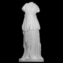fortuna victoria escanear vestido diosa mujer cuerpo completo 3d print model - Mito3D