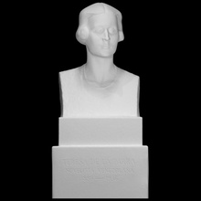 teresa parra escanear busto cabeza retrato mujer 3d print model - Mito3D