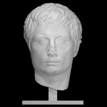 octave auguste analyse tête homme portrait 3d print model - Mito3D