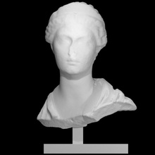bust sabine scan female portrait 3d print model - Mito3D