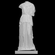 atenea escanear hembra diosa cuerpo completo 3d print model - Mito3D