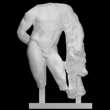 Hercule corps analyse homme 3d print model - Mito3D