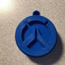 overwatch keychain fashion & accessories accesory simple 3d print model - Mito3D
