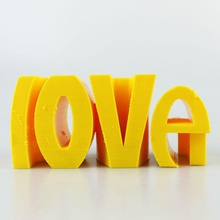 love & garden decoration typography 3d print model - Mito3D