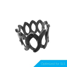 ampliable pulsera joyería accesorio corona estructura 3d print model - Mito3D