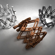 ampliable pulsera xs joyería accesorio corona estructura 3d print model - Mito3D