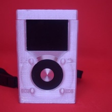 fiio x1 corda caso bainha aparelhos eletrônicos cartão música jogador som flexível SD audio mp3 portátil 3d print model - Mito3D