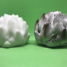 Alcachofra jardim cozinha 3dscan legumes Digitalização 3D 3d print model - Mito3D