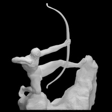 Hercule archer analyse Dieu grec 3d print model - Mito3D