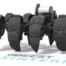 dbeest mechanical robot strandbeest sls sinterit jansenlinkage 3d print model - Mito3D