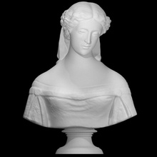 Cordelia analyse buste portrait femme 3d print model - Mito3D