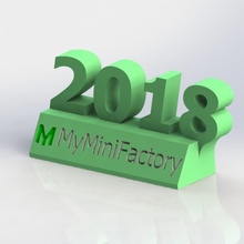 myminifactory 2018 decoration & garden 3d print model - Mito3D