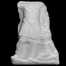Roma çocuk taramak adam grup 3d print model - Mito3D