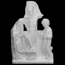 crucifixion scan relief holy crucifix 3d print model - Mito3D