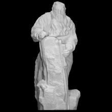 Rodin Arbeit Scan Porträt Ganzkörper 3d print model - Mito3D