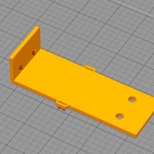 sensor mount 3d print model - Mito3D