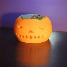 puzzle pumpkin & garden halloween pumkin 3d print model - Mito3D