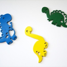 cute kids dinosaurs toys & games dinosaur nursery decor 3d print model - Mito3D