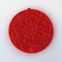 mandala colar valentin jóias resina concorrência b9 valentines day 3d print model - Mito3D