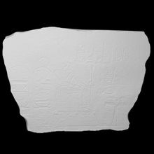 fragment tomb scan relief 3d print model - Mito3D