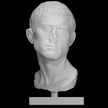 sconosciuto fallimento scansione testa uomo ritratto 3d print model - Mito3D