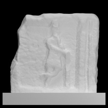 carved pieces stone mithraeum scan relief 3d print model - Mito3D