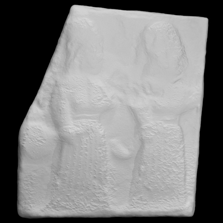 relief scan 3D print model - Mito3D