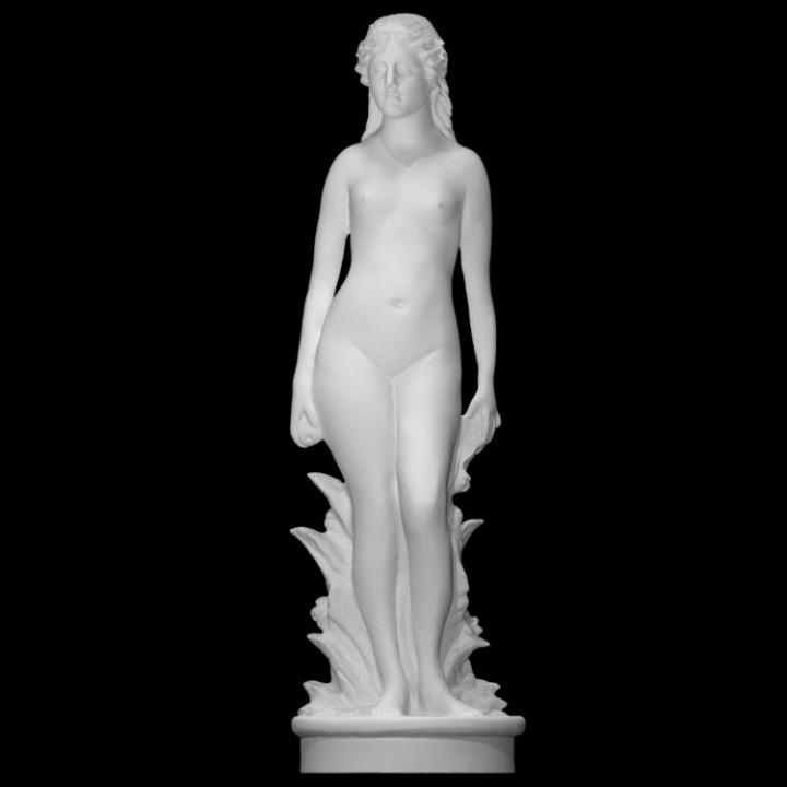 veille analyse femme nu corps 3D print model - Mito3D