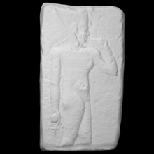tomb harpocrates scan relief fragment 3d print model - Mito3D