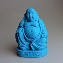 fuming buddha & garden 3d print model - Mito3D
