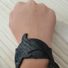 dolphin armband jewellery flex 3d print model - Mito3D